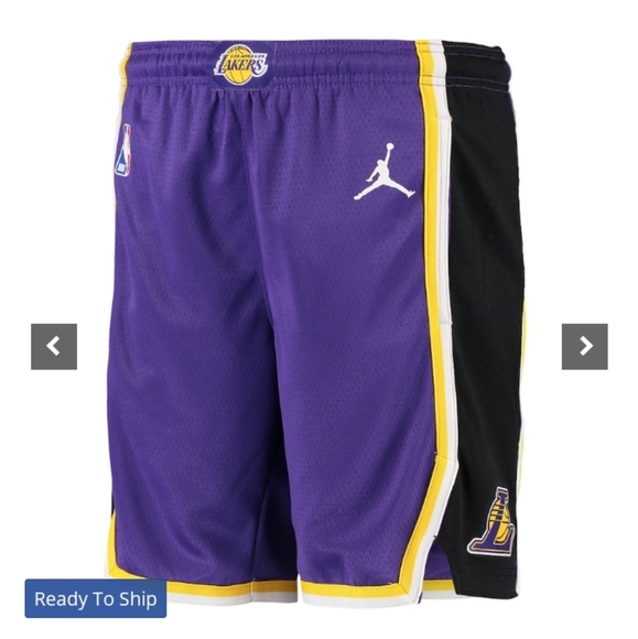 Brand New boy NBA store Lakersbasketball shorts